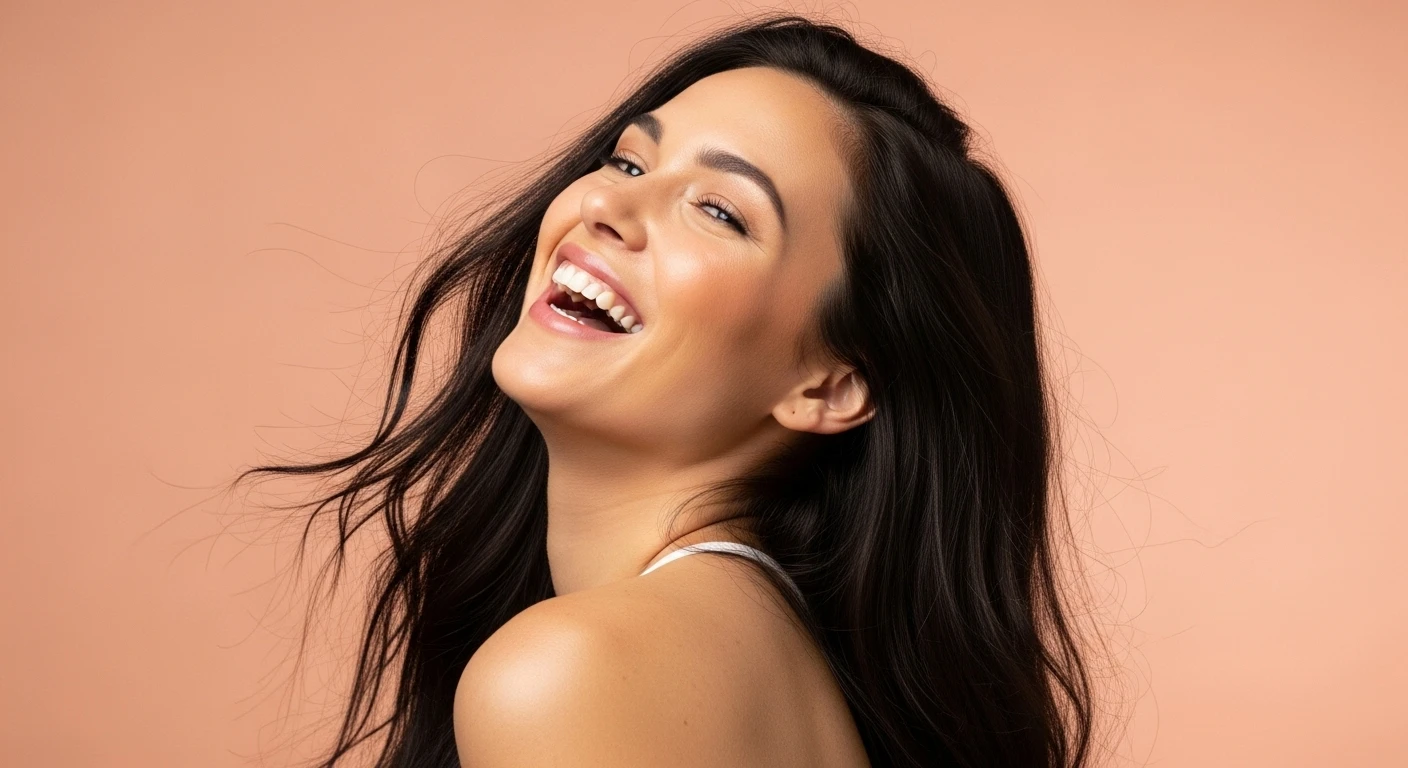 Smila patient smiling confidently with her final straightened result